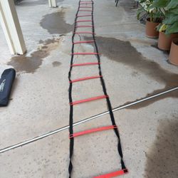 22 Rung Agility Ladder That Is 27 Feet Long With Bag