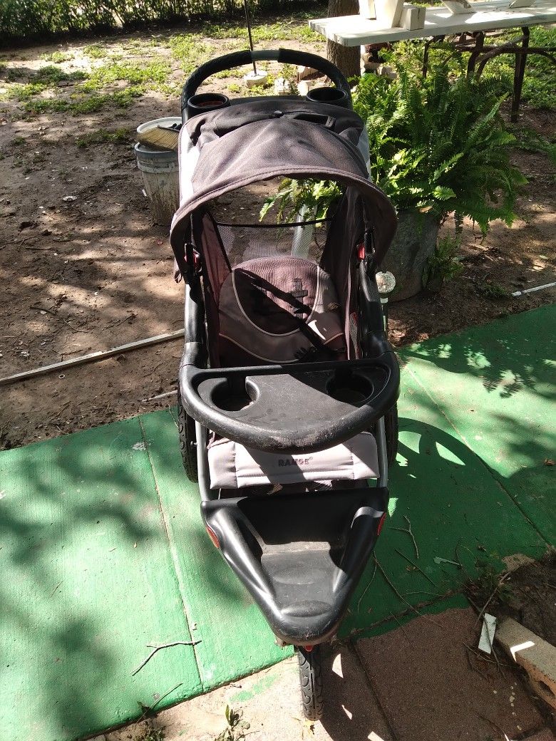 Stroller/jogger In Good Clean Condition Ready To Use While Exercizing Either Walking,jogging Infant Or Child