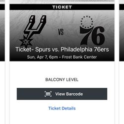 Spurs Tickets 