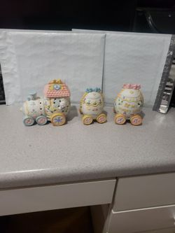 Train Set Happy Easter 