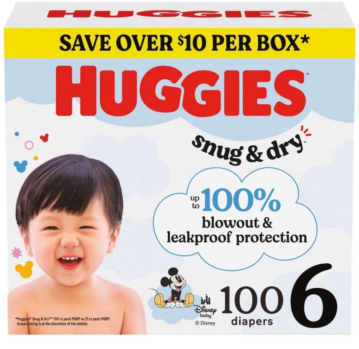 HUGGIES SNUG N DRY SIZE 6