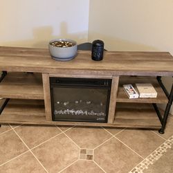 TV Stand/portable Fireplace
