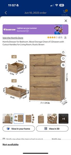 Wood Dresser