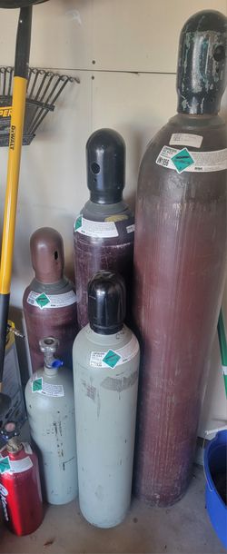 Welding tanks 75/25 mix