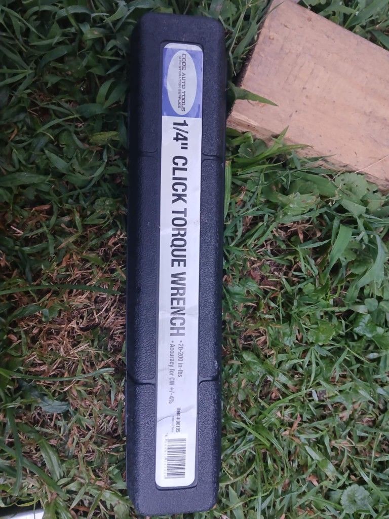 1/4" Torque Wrench 