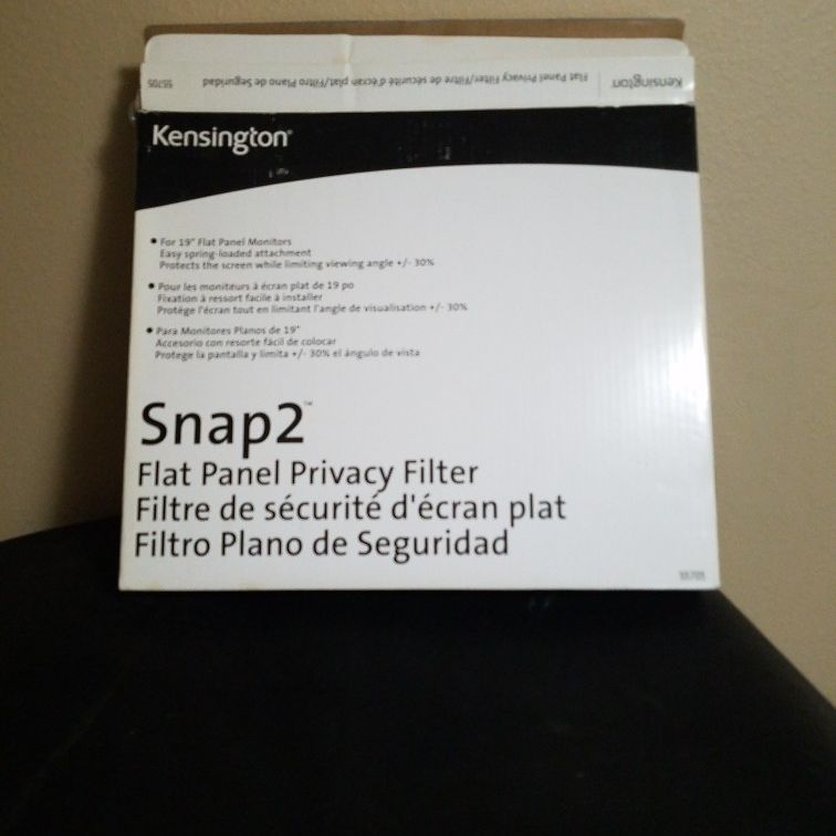Kensington Snap2 Flat Panel Privacy Filters