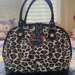 Loungefly Hello Kitty Leopard Print Bag