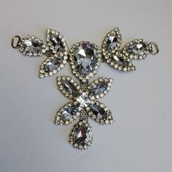 Jeweled Faux Crystals DIY Do It Yourself Jewelry Piece
