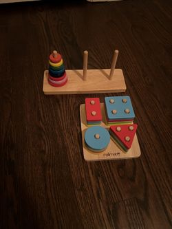 Puzzle And 2 Wood Toys