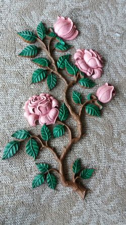 Iron decoration roses
