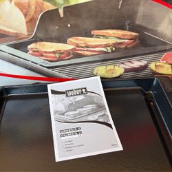 Weber Genesis II - Genesis II LX Griddle Insert For Grill  NEW