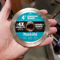 Makita 4" Diamond Tile Blade