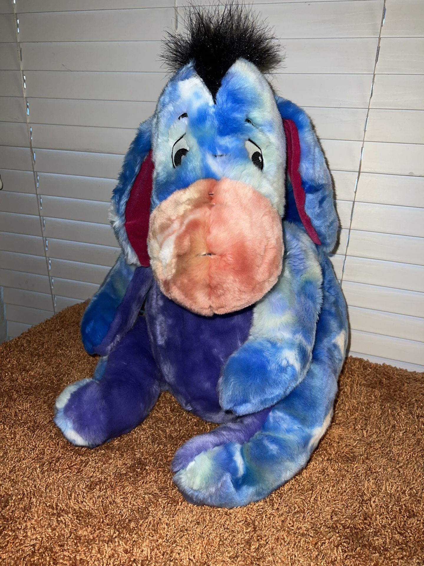 Disney Eeyore Tie Dye Ice Cream Plush