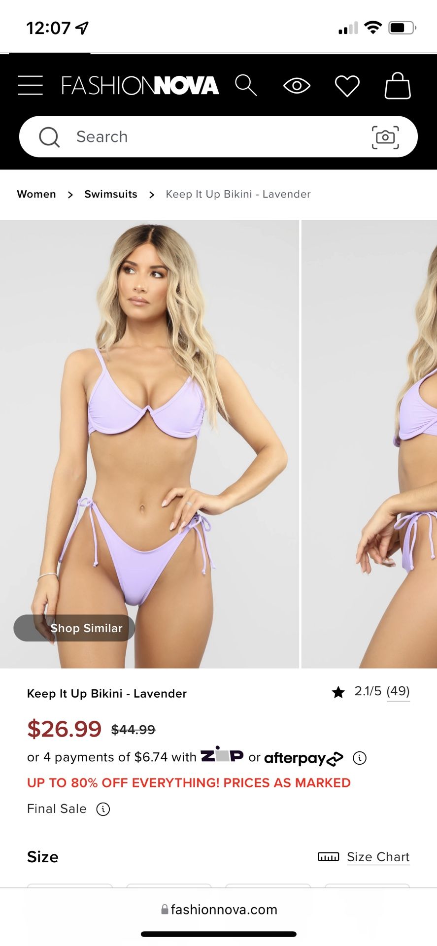 Fashion Nova Bikini
