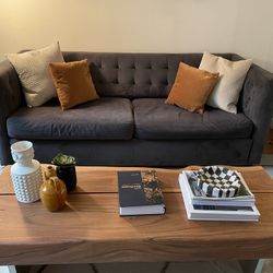Gray Queen Sleeper Sofa