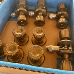 Antique door knobs