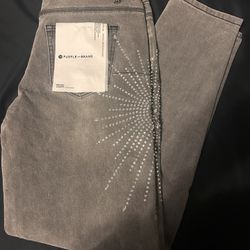 Purple Jeans, Size 34w