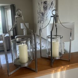 Two Candle Holders