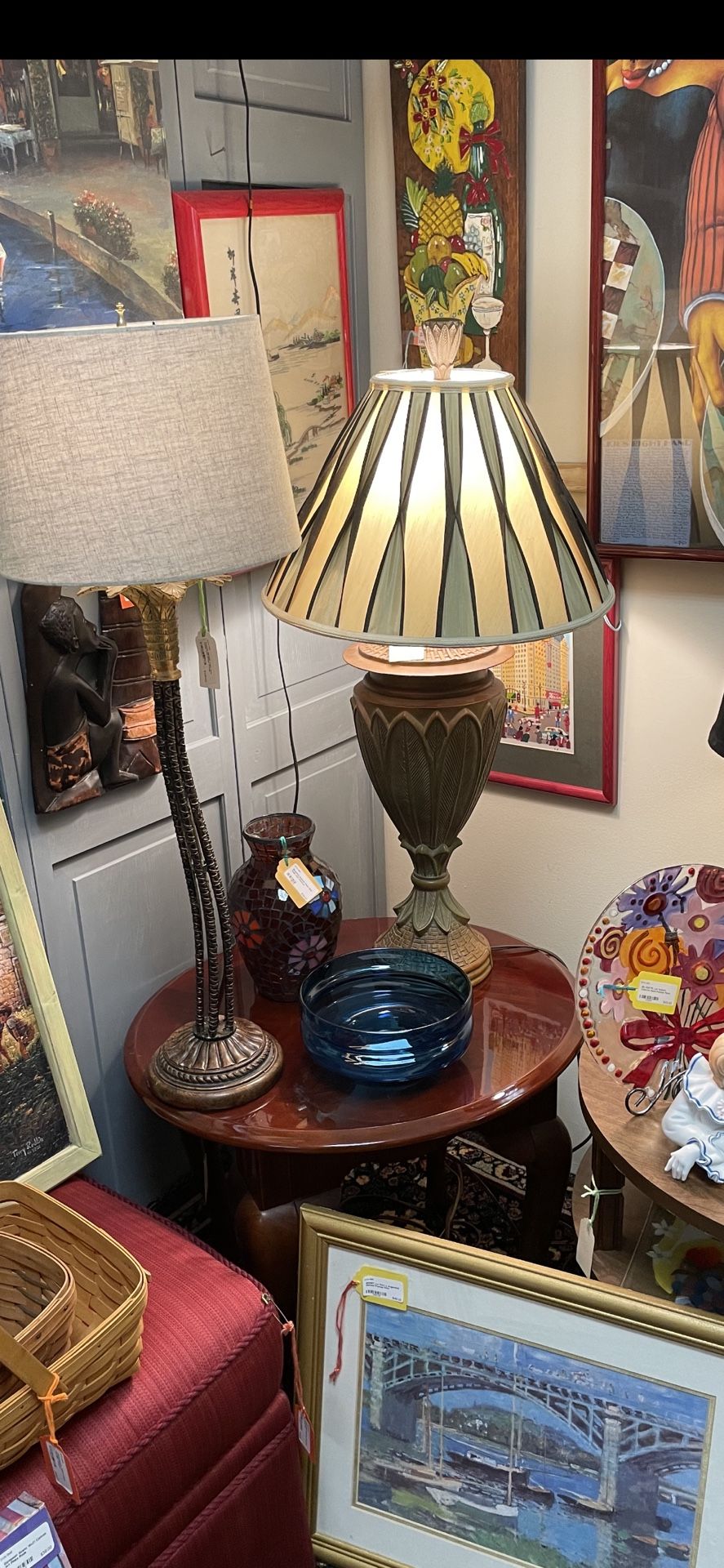 Lamps..Home Decor..Wildwood Antique Mall ..Vero Beach..US 1 & Oslo Rd... 