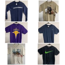Vintage Clothing Cowboys, Nike, Vikings And Western 