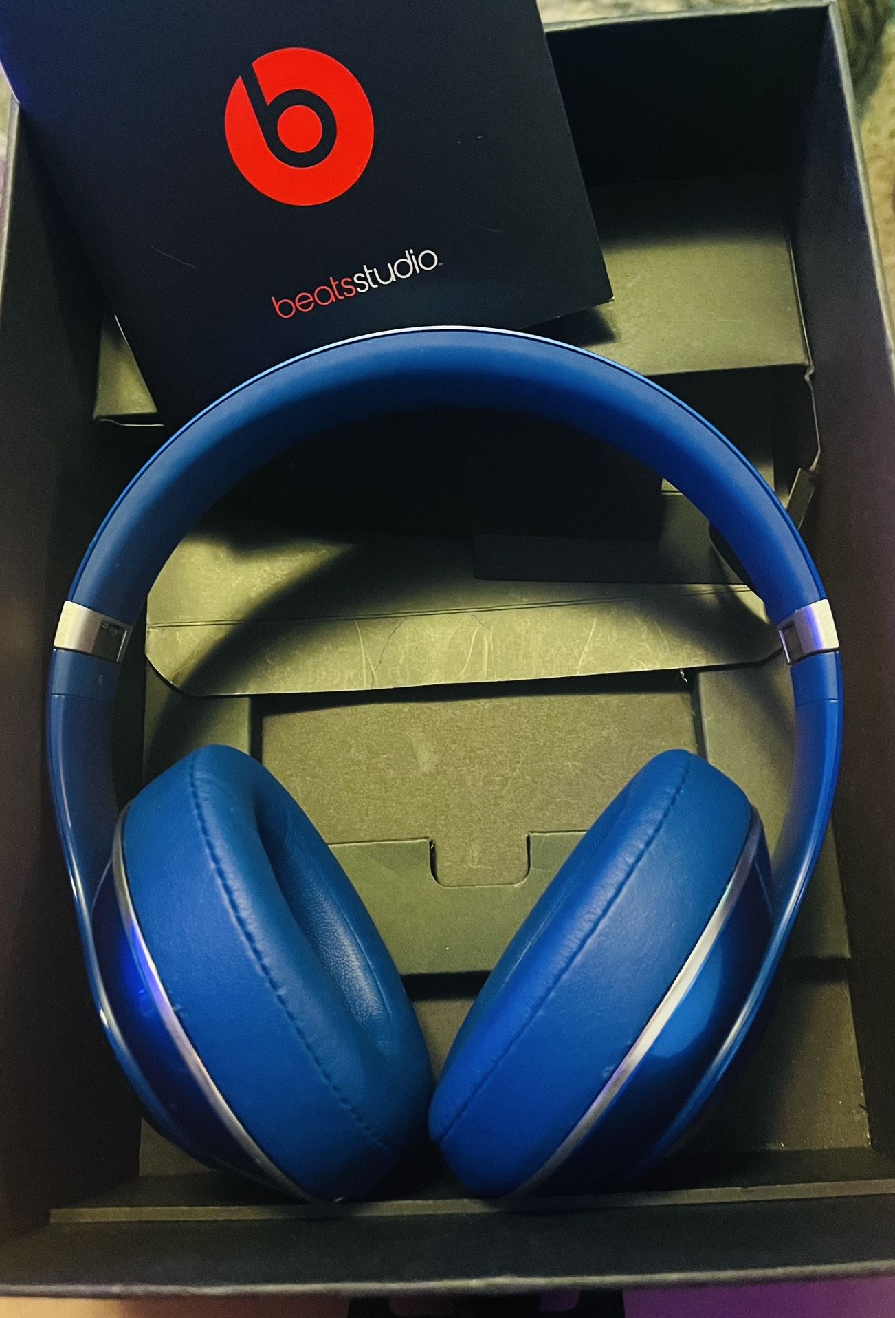 Beats by Dr. Dre Studio 2.0 Wired On-Ear headphones B0500 - Blue