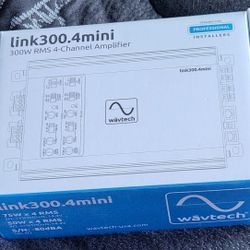 WAVTECH Link300.4mini 4 Channel Amplifier 