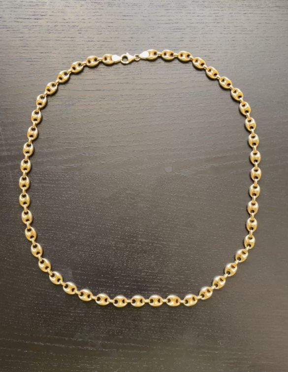 10k Yellow Gold Gucci Necklace 19g $2000