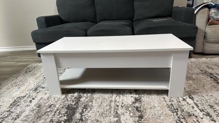 Natina Lift Top 4 Legs Coffee Table with Storage