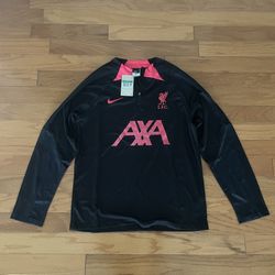 Nike Men's Liverpool Black Strike Drill Top 22/23 BRAND NEW WITH TAGS