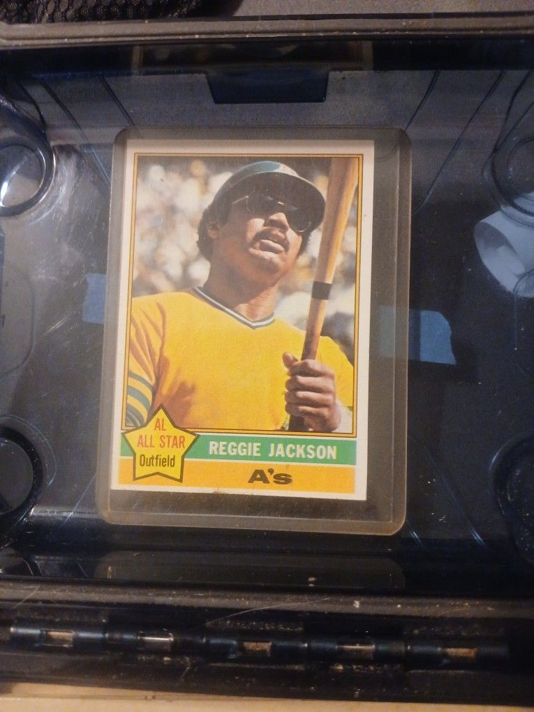 Reggie Jackson Baseball Card
