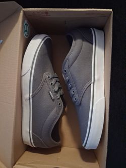 Vans Low-Top Canvas Sneakers Gray