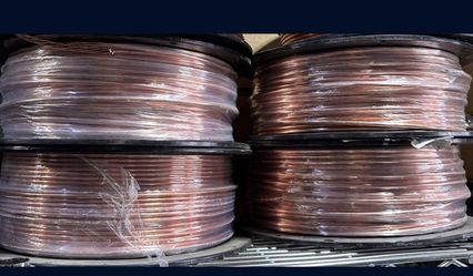 Bare Solid # 4 Copper Grounding Wire / Cable Solido Para Tierra #4  