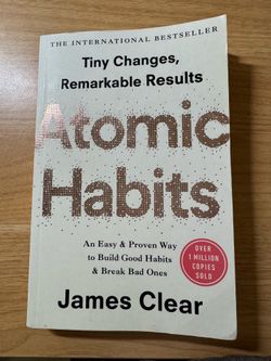Atomic Habits - Used book