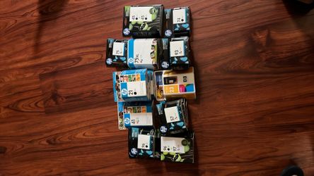 HP Printer ink black and color