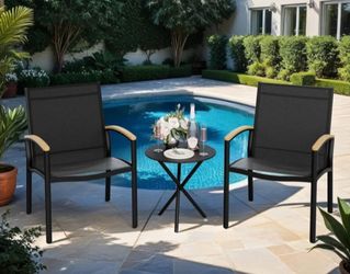 3-Piece Outdoor Patio Bistro Set