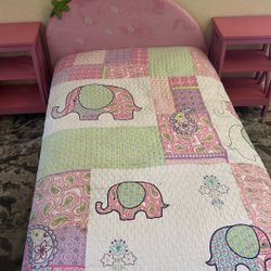 Girls Bed Barely Used!!!