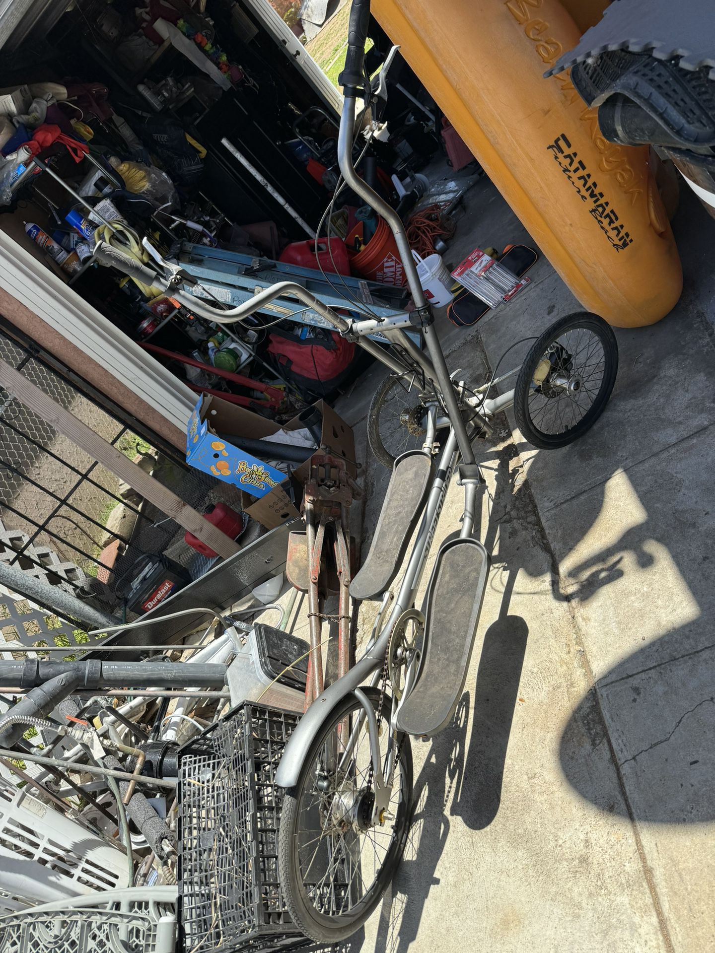 Bicicleta Para Ejercicio En La Calle