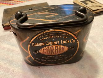  SAVINGS BANK GIVEAWAY FROM CORBIN CABINET LOCK  CO. New  BRITAIN ,Conn est.1882 —$30