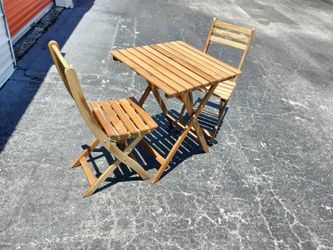 🌿 Outdoor Bistro Set 🥰 Compact, Stylish & Ready for Your Space! 🌿