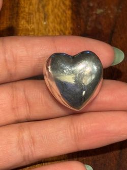 Large Sterling Silver Heart Ring
