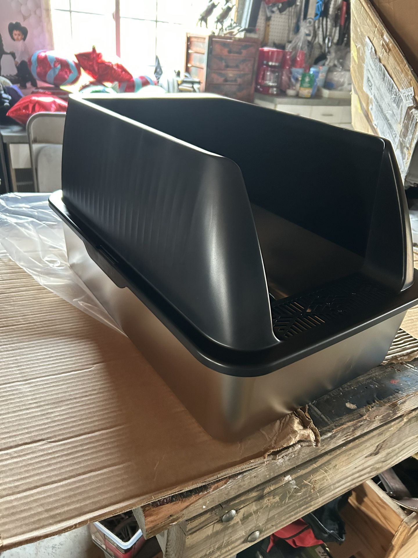 Litter Box -Stainless Steel