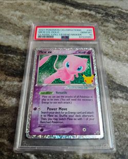 PSA 10 2021 POKEMON CELEBRATIONS CLASSIC COLLECTION #88 MEW EX-HOLO