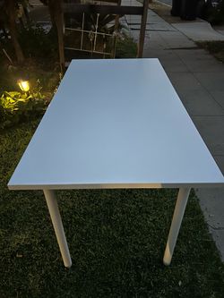 White Table 59” x 29”
