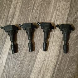 Set Of 4 Ignition Coils For 2015-2021 Hyundai Sonata Kia Optima Kia Sportage And Genesis 