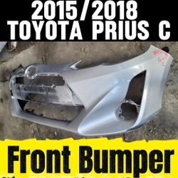 2015/2016/2017/2018 Toyota Prius C Front Bumper Cover 