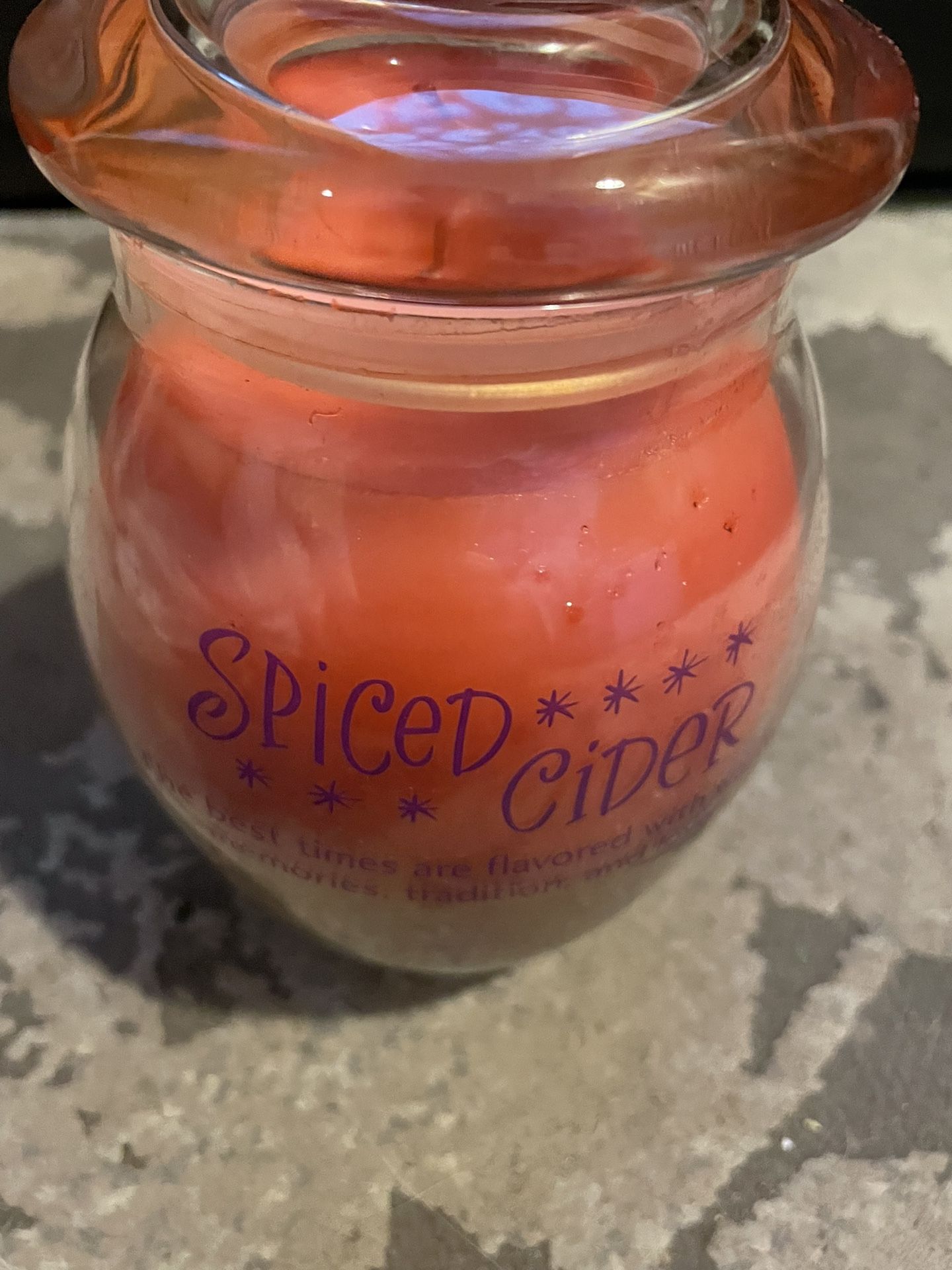 Spiced Cider Candle.