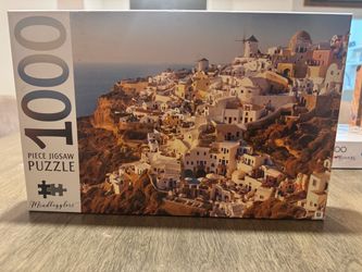 Santorini 1,000 piece puzzle