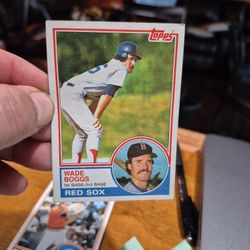 Wadd Boggs Rookie Card !!!