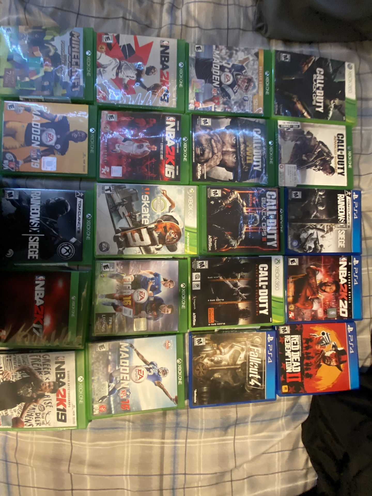 Ps4 And Xbox One/360 Video Games