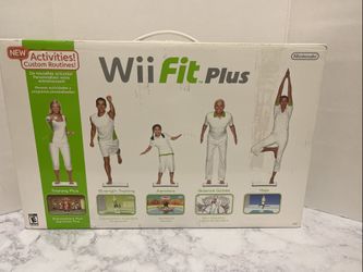 Nintendo Wii Fit Plus With Balance Board and Game New in Box. See Description.